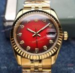 Clone Rolex Datejust Red Dial Yellow Gold Jubilee Band Watches_th.jpg